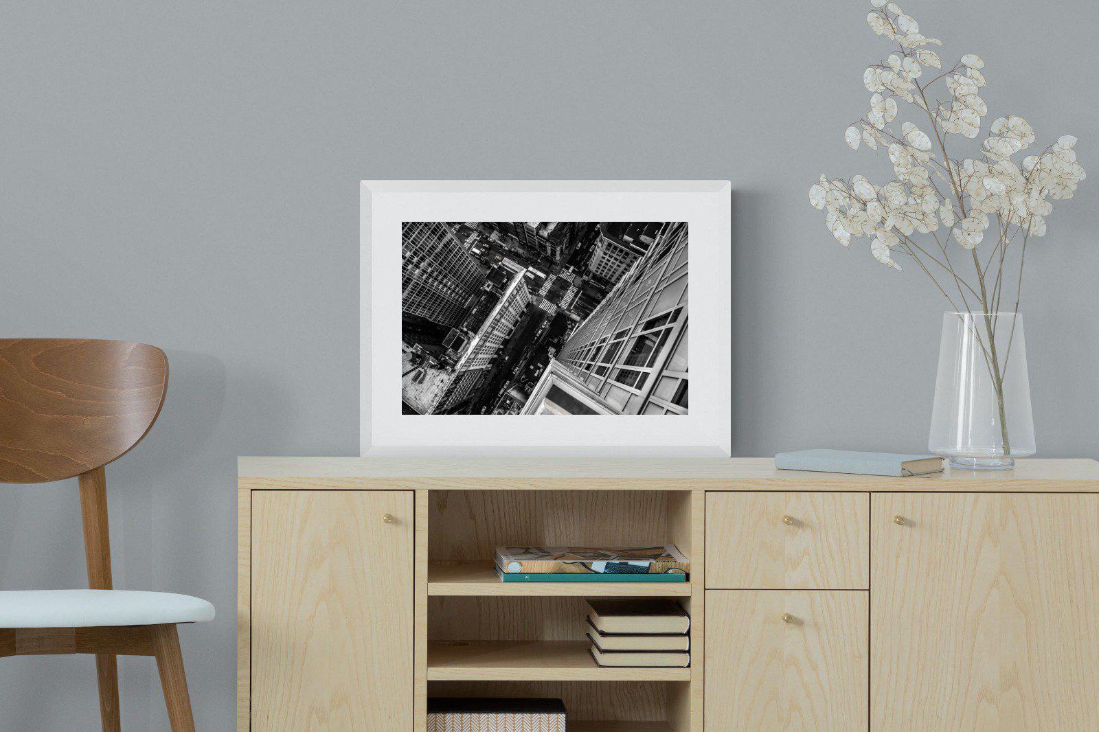 Manhattan-Wall_Art-60 x 45cm-Framed Print-White-Pixalot