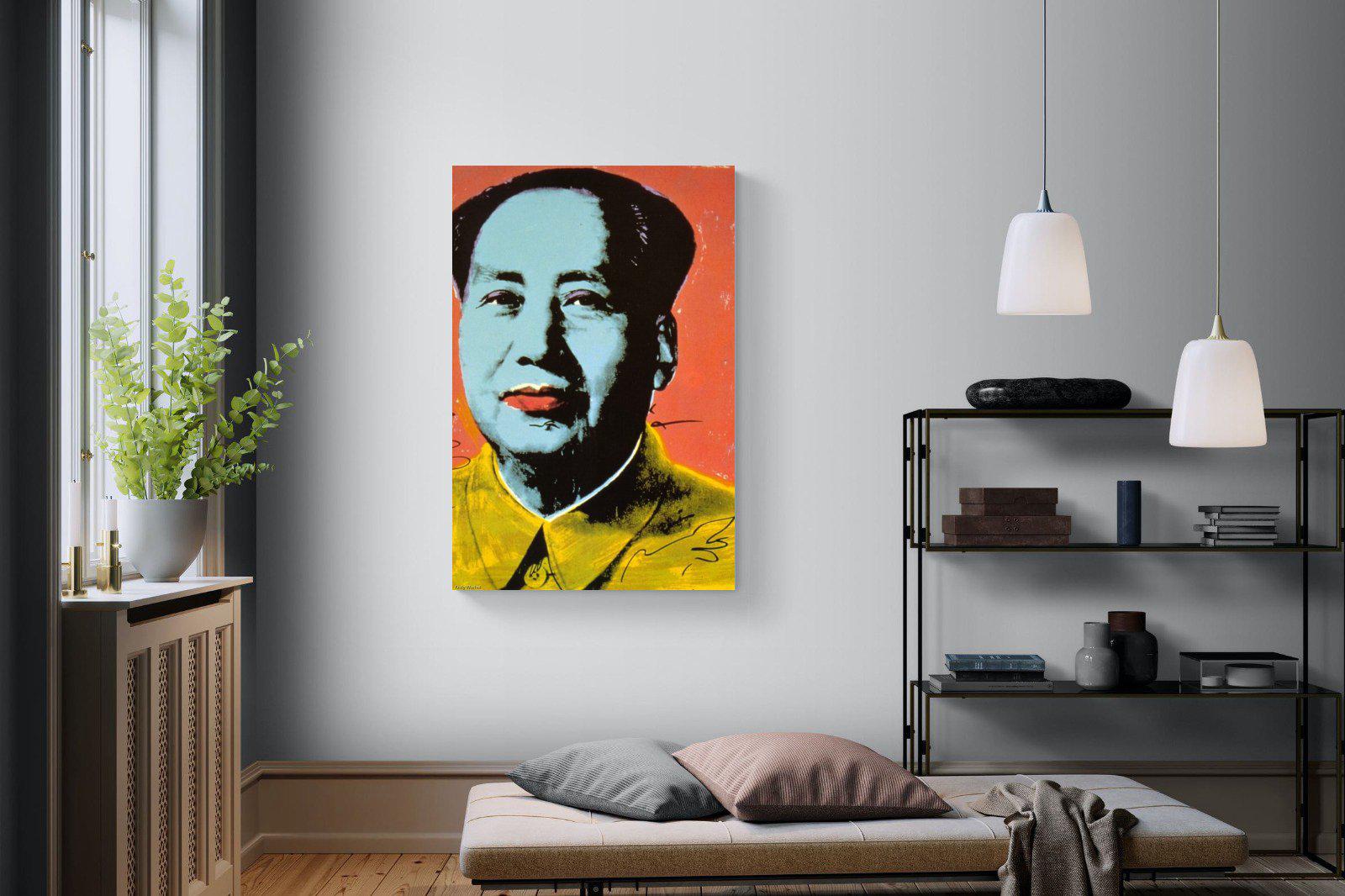 Mao-Wall_Art-100 x 150cm-Mounted Canvas-No Frame-Pixalot