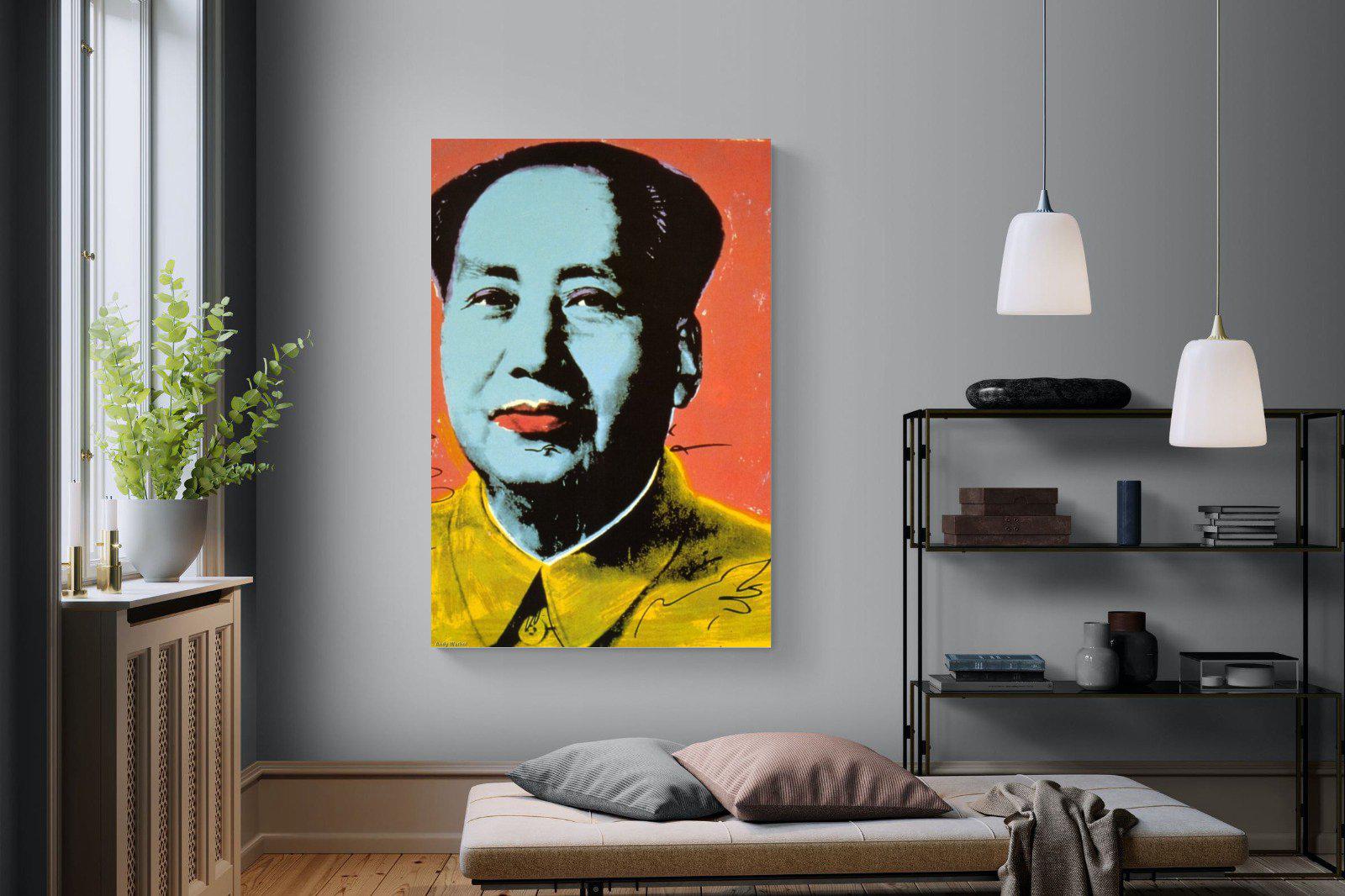 Mao-Wall_Art-120 x 180cm-Mounted Canvas-No Frame-Pixalot