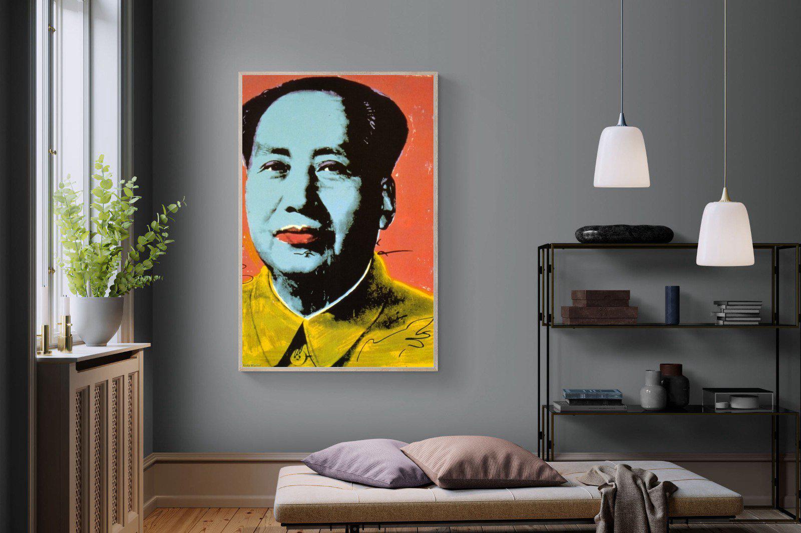 Mao-Wall_Art-120 x 180cm-Mounted Canvas-Wood-Pixalot