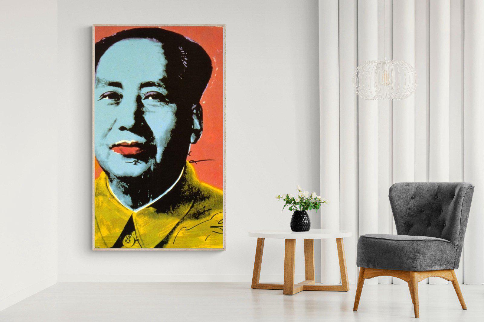 Mao-Wall_Art-130 x 220cm-Mounted Canvas-Wood-Pixalot