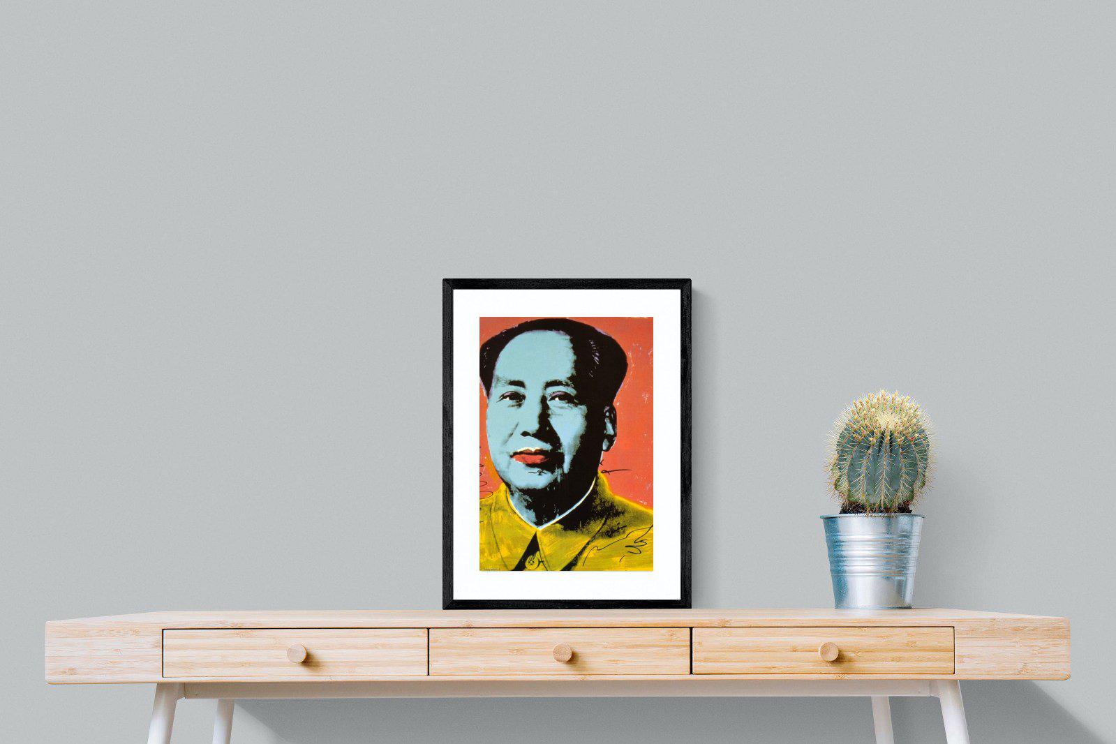 Mao-Wall_Art-45 x 60cm-Framed Print-Black-Pixalot