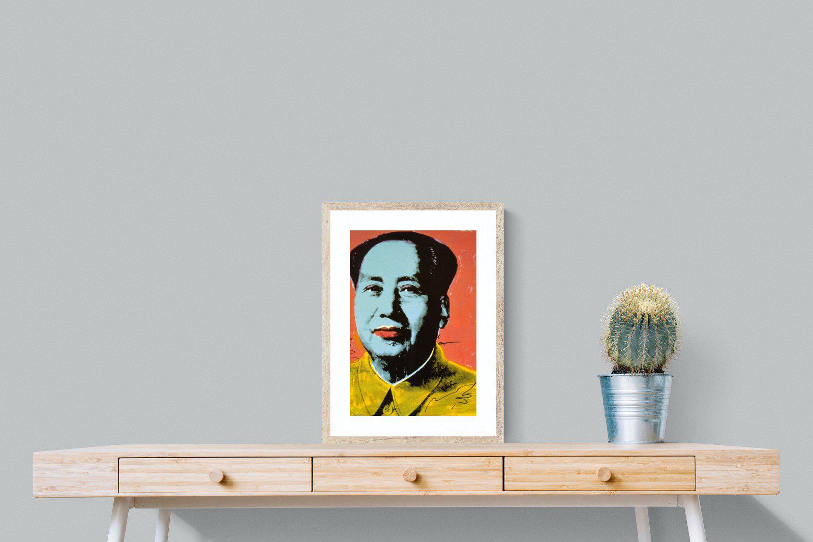Mao-Wall_Art-45 x 60cm-Framed Print-Wood-Pixalot