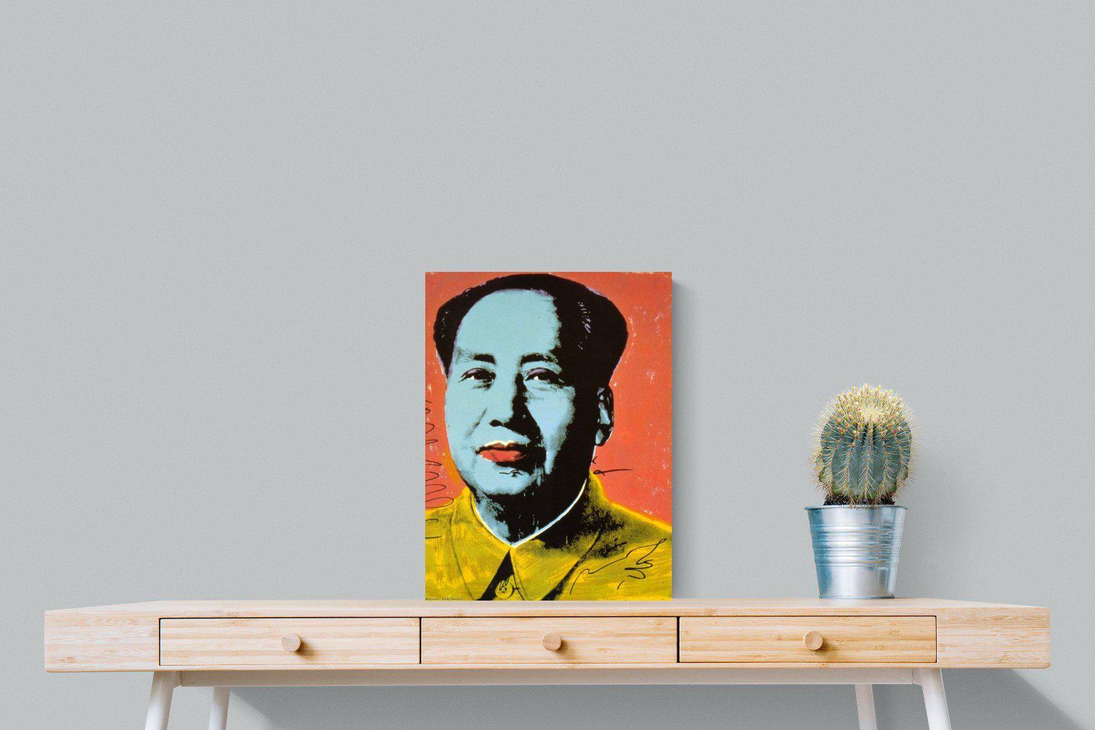 Mao-Wall_Art-45 x 60cm-Mounted Canvas-No Frame-Pixalot