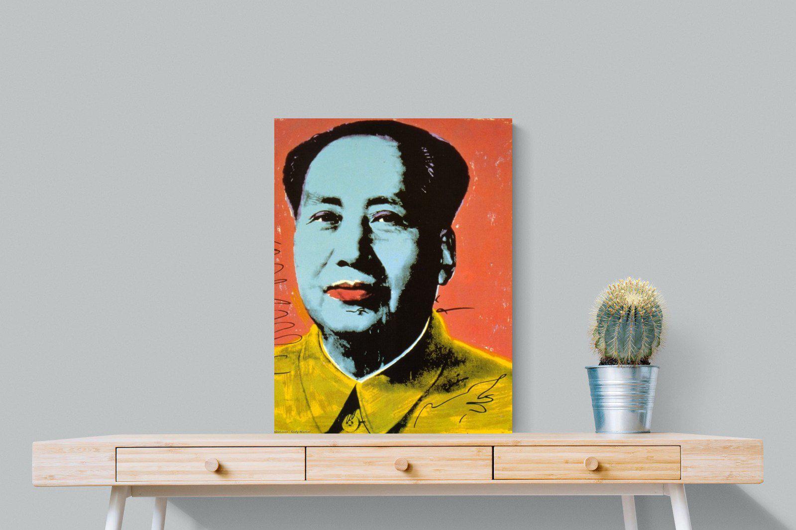 Mao-Wall_Art-60 x 80cm-Mounted Canvas-No Frame-Pixalot