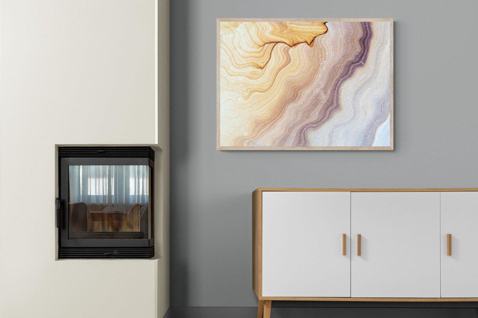 Marble-Wall_Art-100 x 75cm-Mounted Canvas-Wood-Pixalot