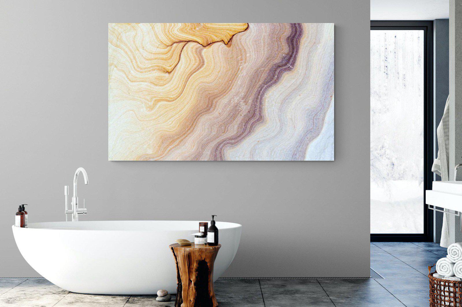 Marble-Wall_Art-180 x 110cm-Mounted Canvas-No Frame-Pixalot