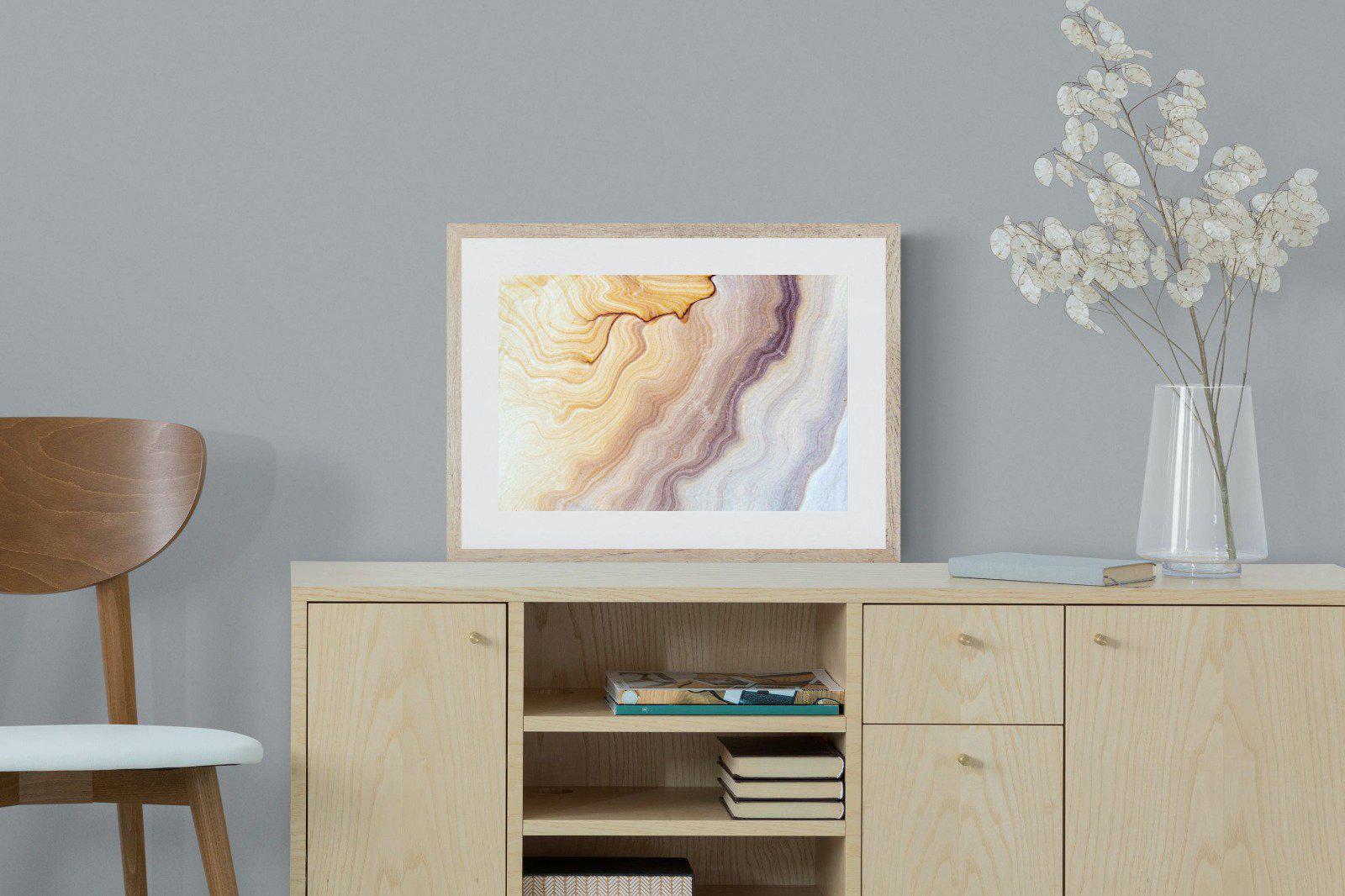 Marble-Wall_Art-60 x 45cm-Framed Print-Wood-Pixalot