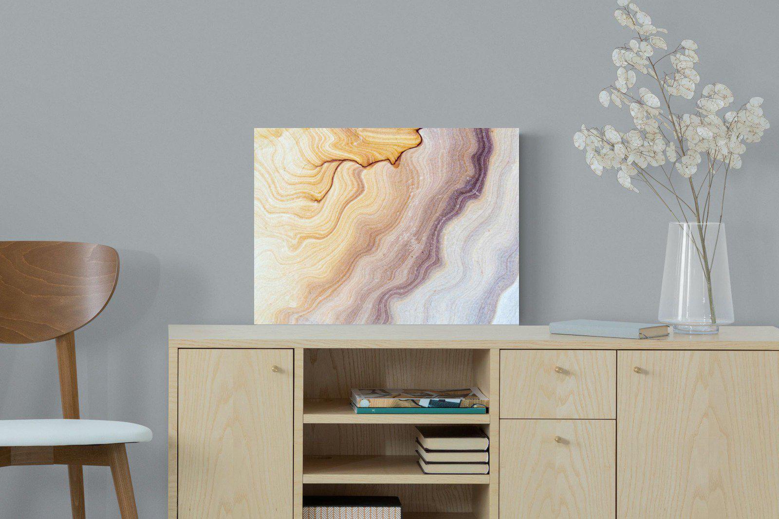 Marble-Wall_Art-60 x 45cm-Mounted Canvas-No Frame-Pixalot