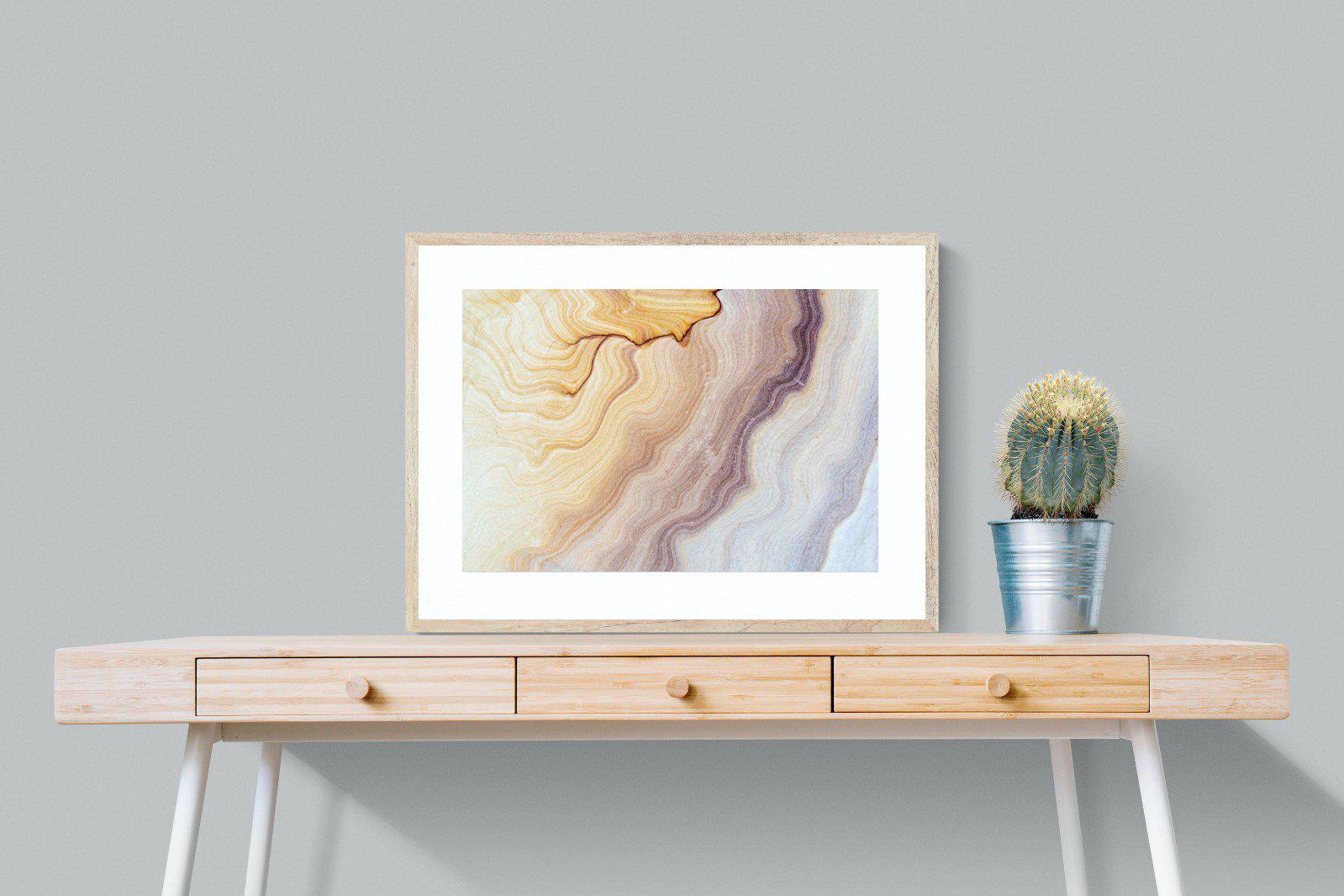 Marble-Wall_Art-80 x 60cm-Framed Print-Wood-Pixalot