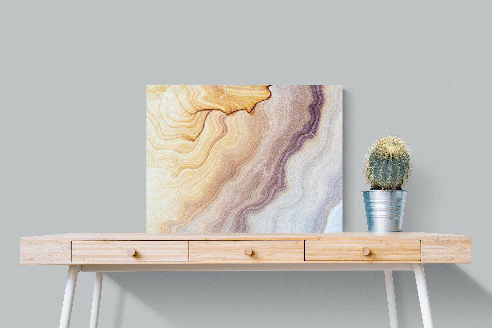 Marble-Wall_Art-80 x 60cm-Mounted Canvas-No Frame-Pixalot