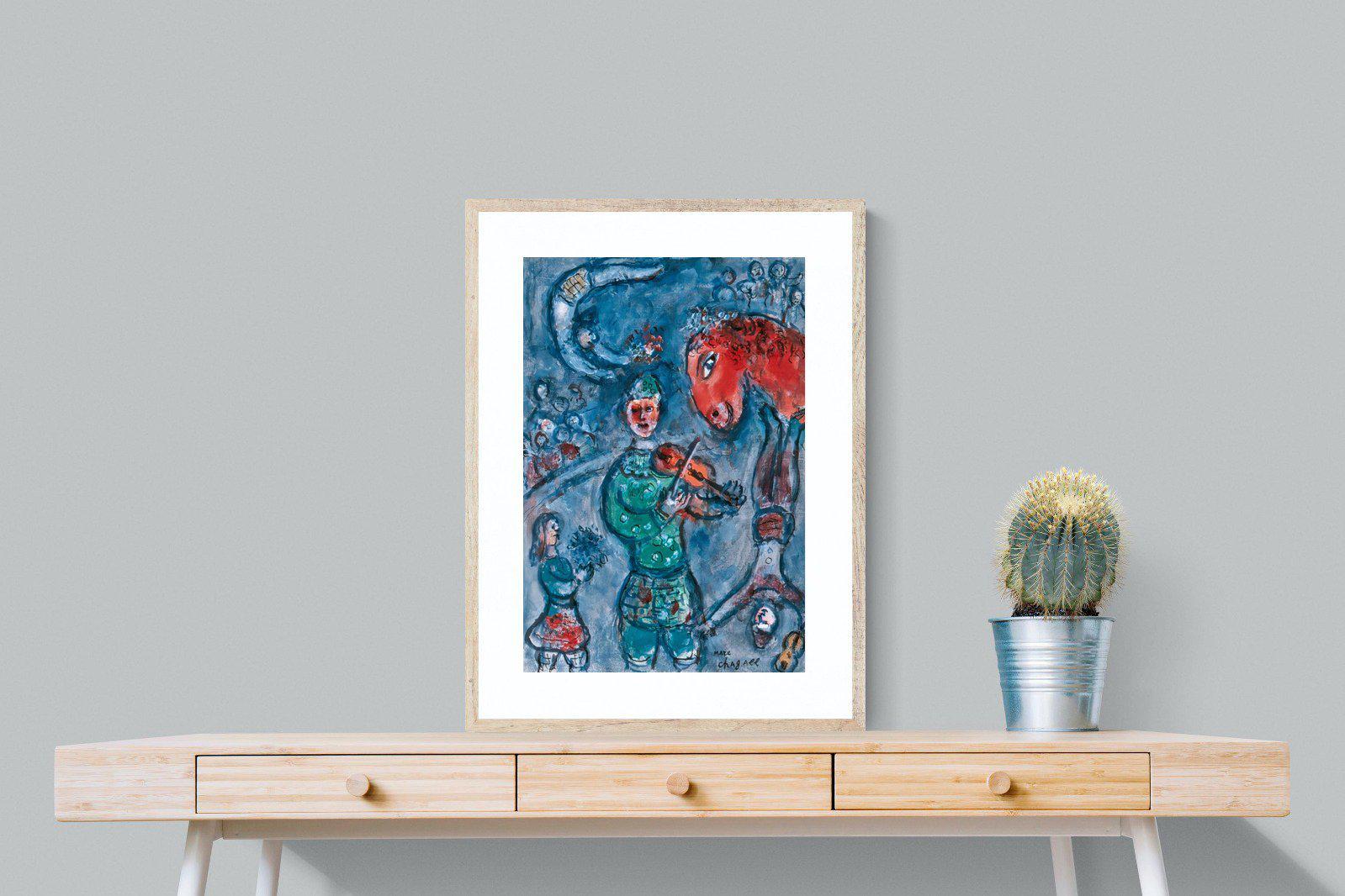 Marc Chagall-Wall_Art-60 x 80cm-Framed Print-Wood-Pixalot