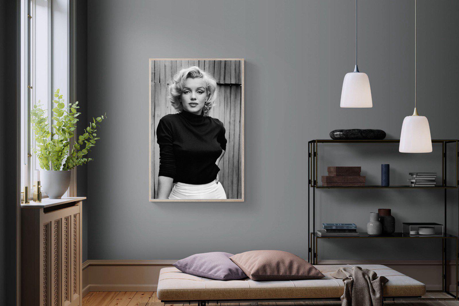 Marilyn Monroe-Wall_Art-100 x 150cm-Mounted Canvas-Wood-Pixalot