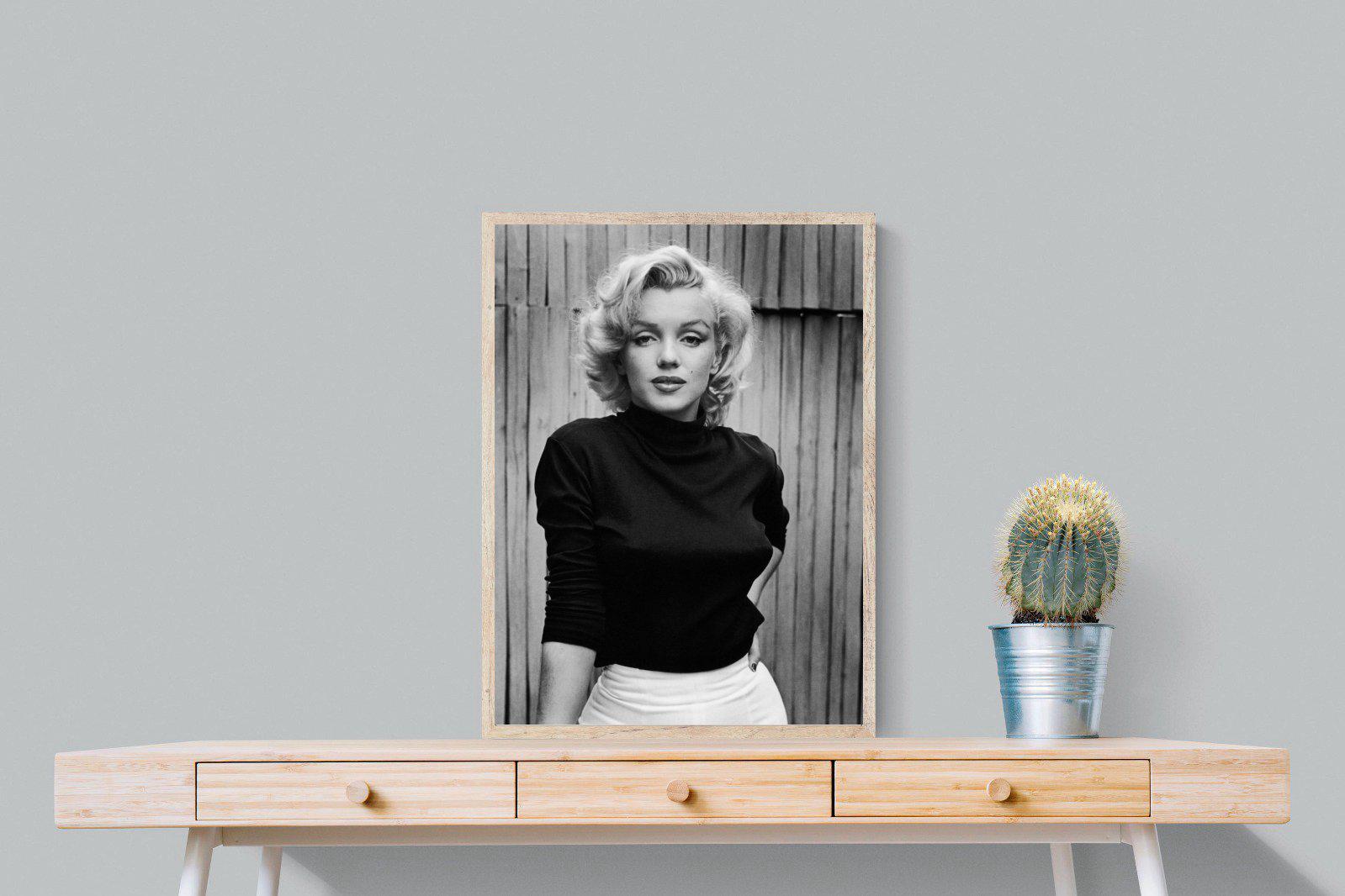 Marilyn Monroe-Wall_Art-60 x 80cm-Mounted Canvas-Wood-Pixalot