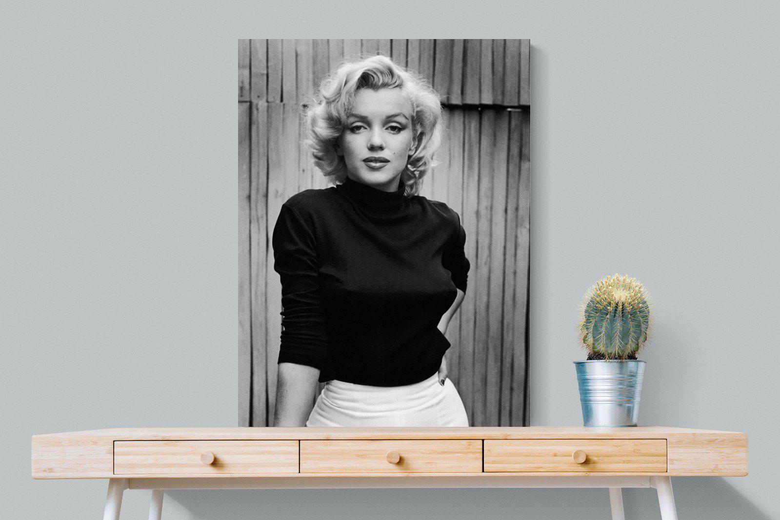 Marilyn Monroe-Wall_Art-75 x 100cm-Mounted Canvas-No Frame-Pixalot