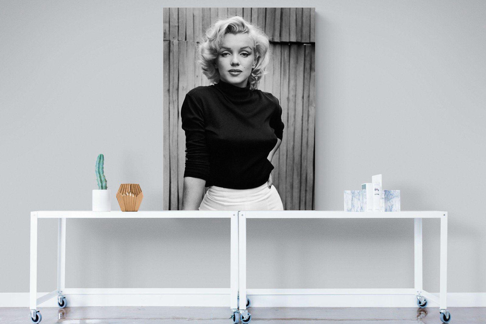 Marilyn Monroe-Wall_Art-90 x 120cm-Mounted Canvas-No Frame-Pixalot