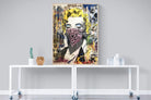 Marilyn Monroe Street Art-Wall_Art-90 x 120cm-Mounted Canvas-Wood-Pixalot