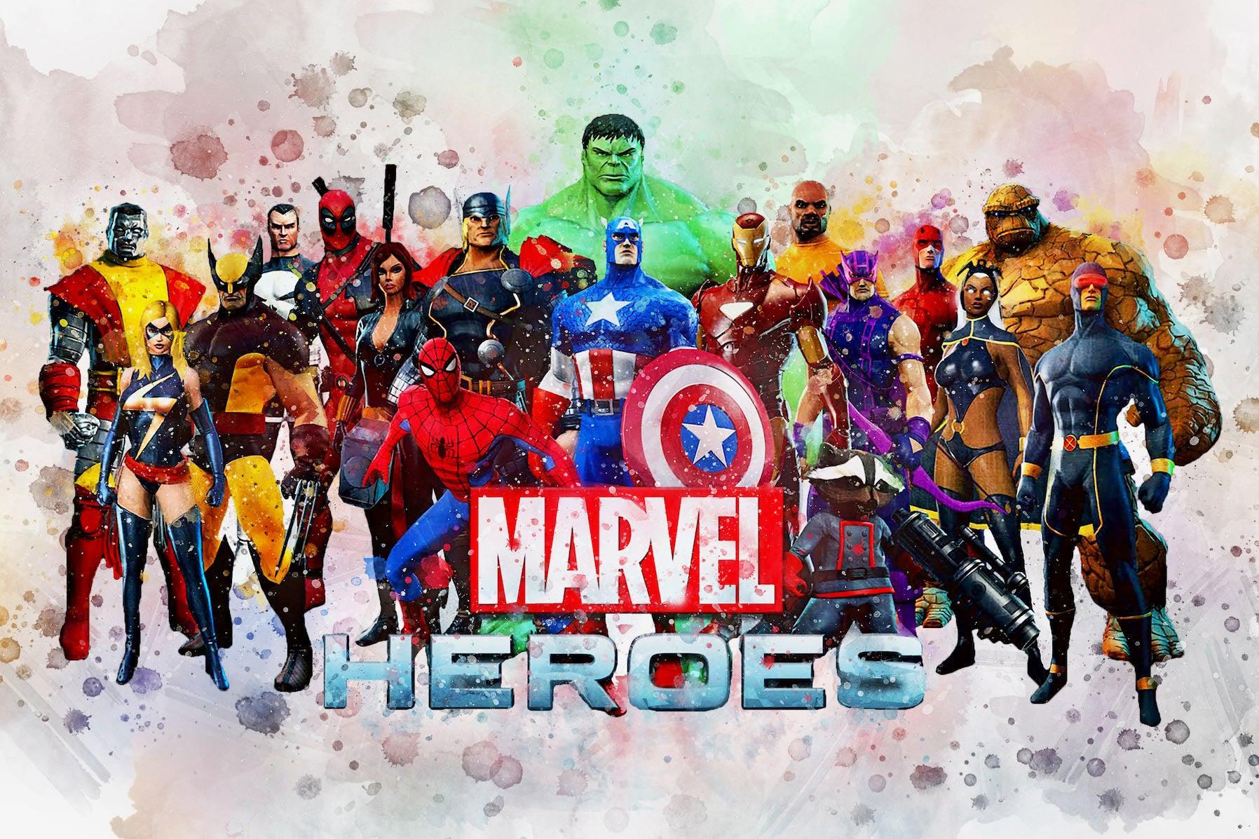 Marvel Heroes-Wall_Art-Pixalot