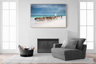 Masai Cattle-Wall_Art-150 x 100cm-Mounted Canvas-Wood-Pixalot