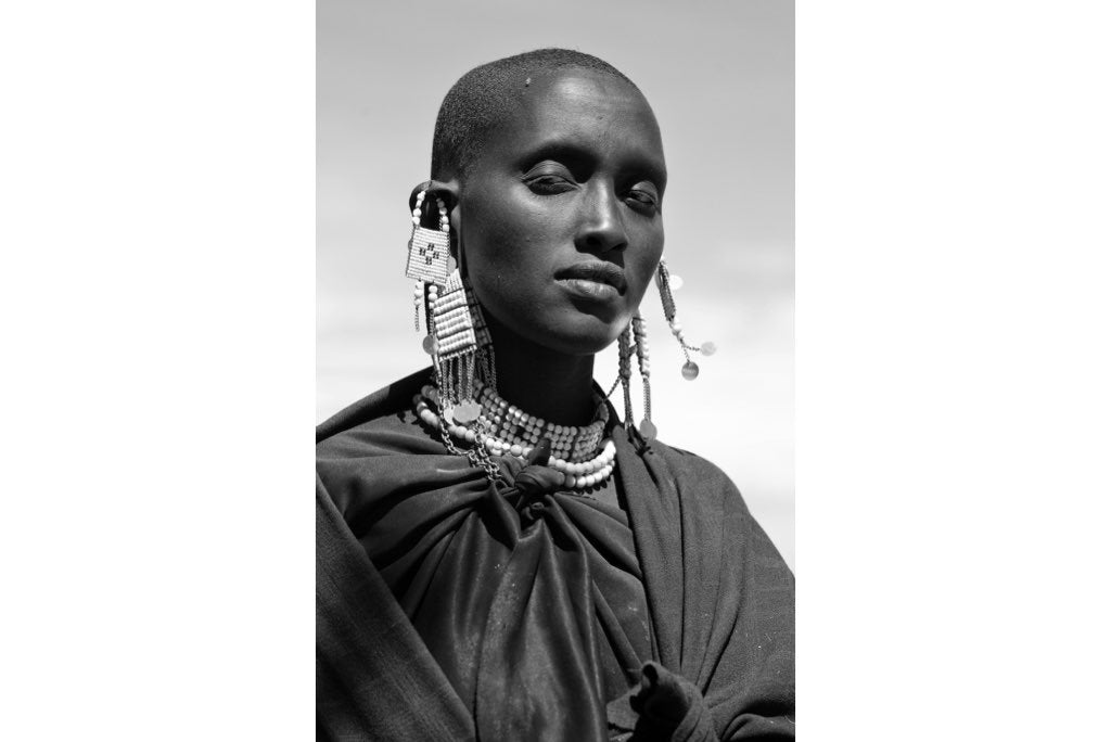 Masai Girl-Wall_Art-Pixalot