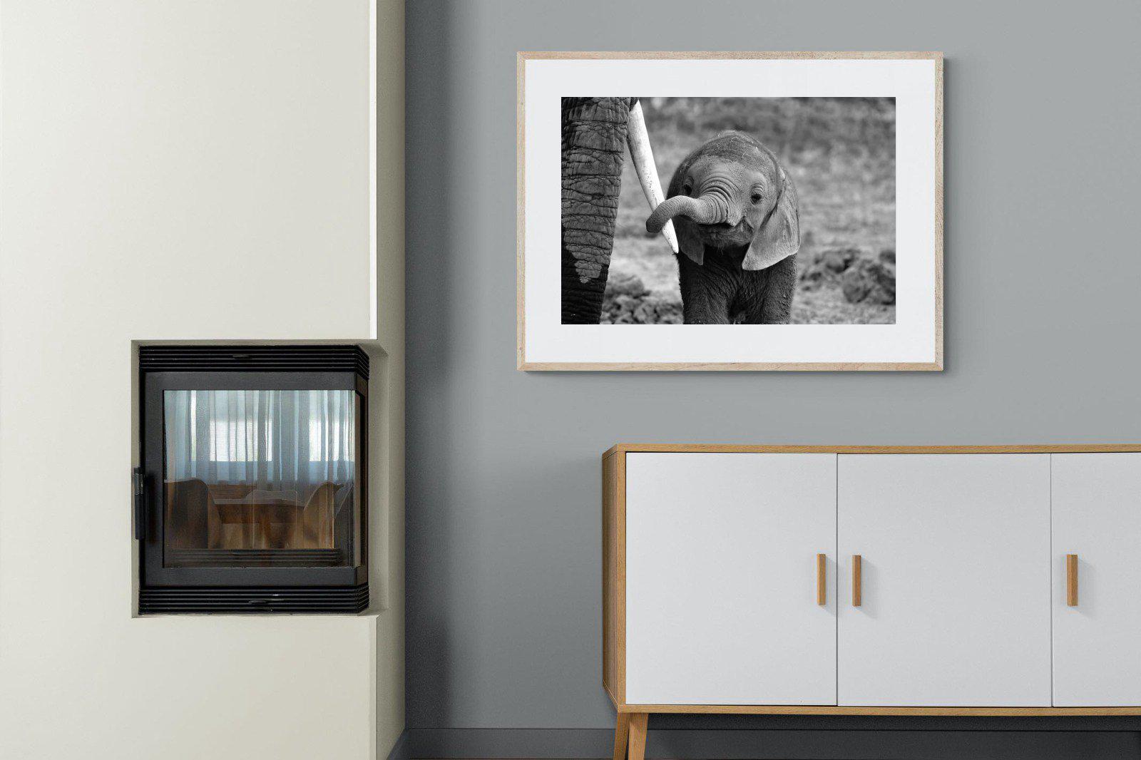 Maternal-Wall_Art-100 x 75cm-Framed Print-Wood-Pixalot