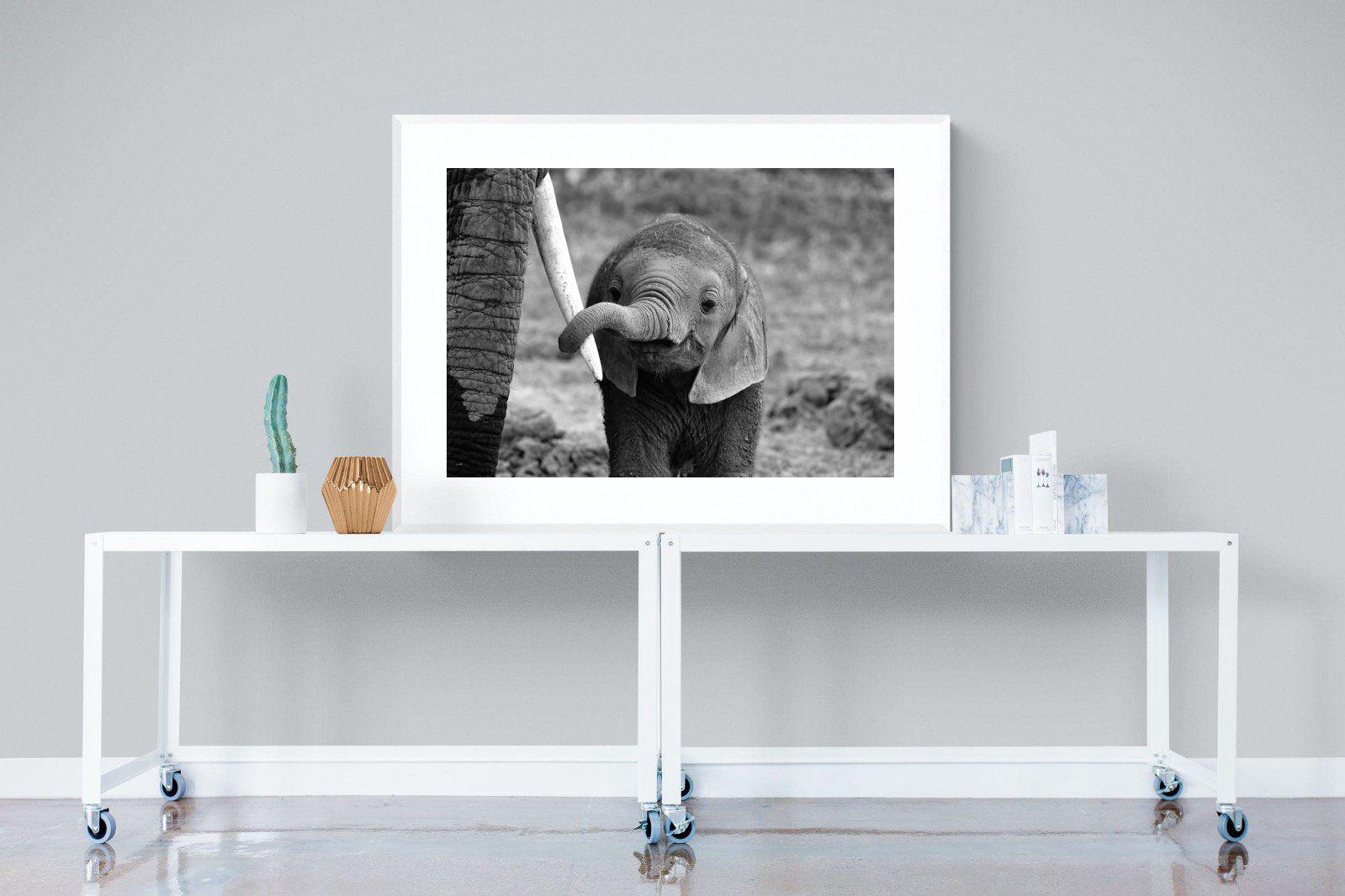 Maternal-Wall_Art-120 x 90cm-Framed Print-White-Pixalot