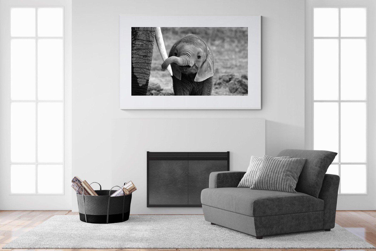 Maternal-Wall_Art-150 x 100cm-Framed Print-White-Pixalot