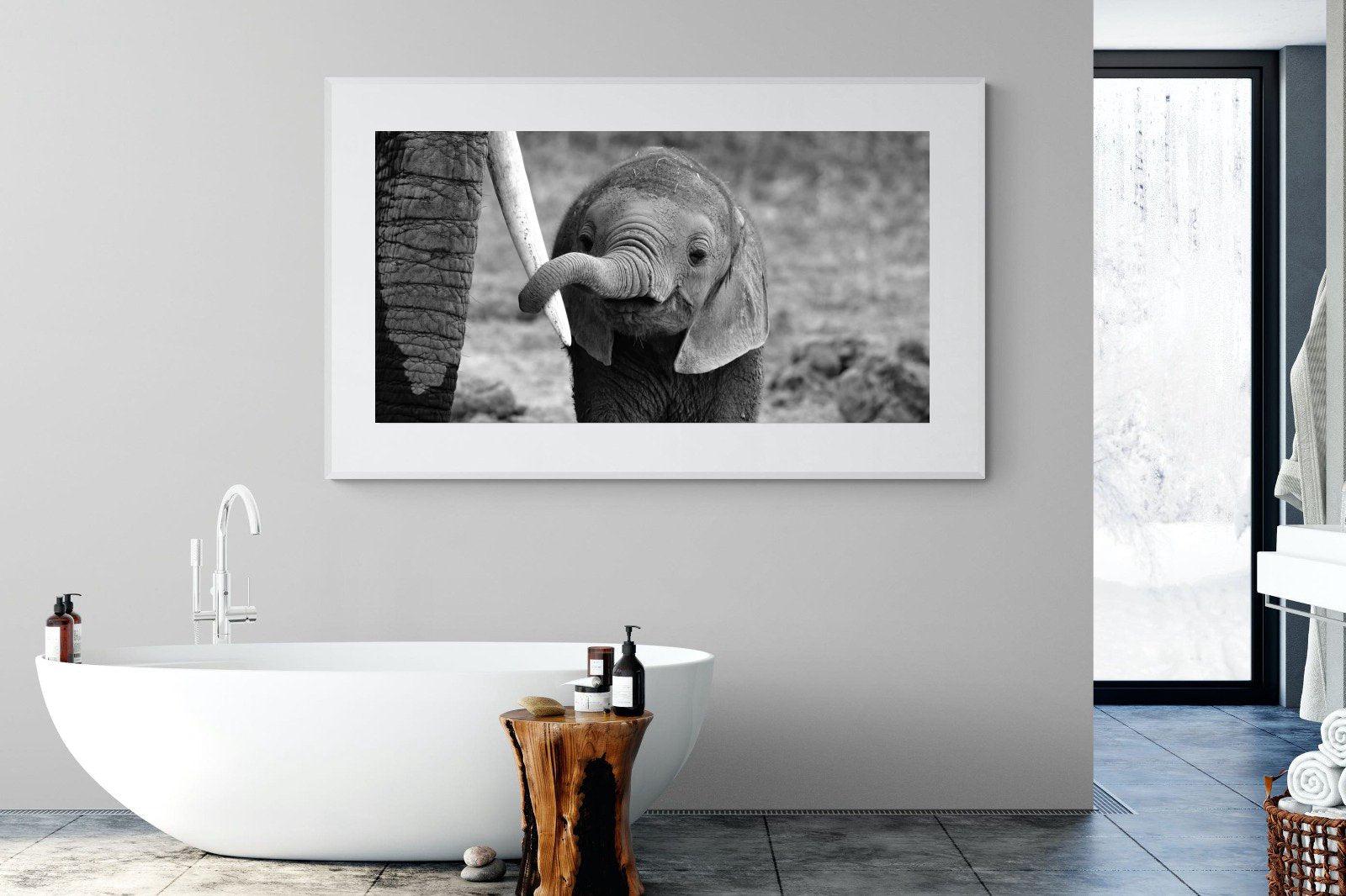 Maternal-Wall_Art-180 x 110cm-Framed Print-White-Pixalot