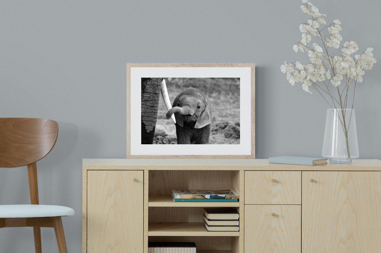 Maternal-Wall_Art-60 x 45cm-Framed Print-Wood-Pixalot