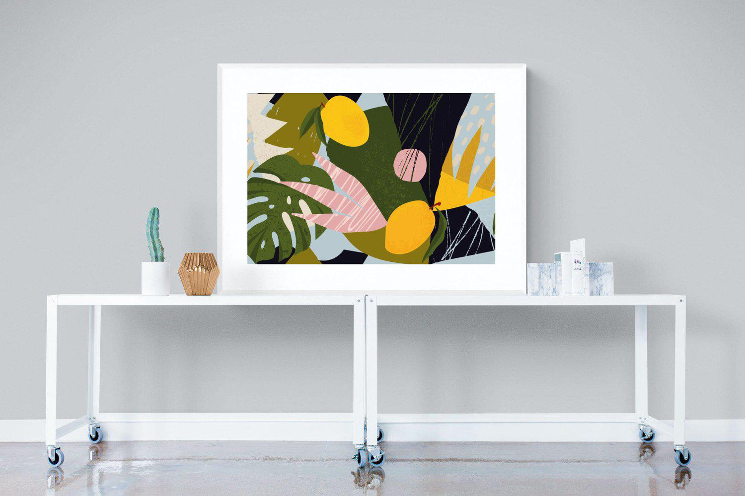 Matisse-Wall_Art-120 x 90cm-Framed Print-White-Pixalot