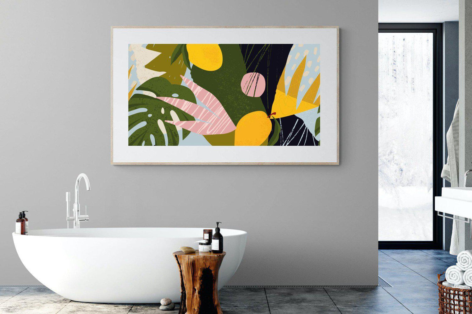 Matisse-Wall_Art-180 x 110cm-Framed Print-Wood-Pixalot