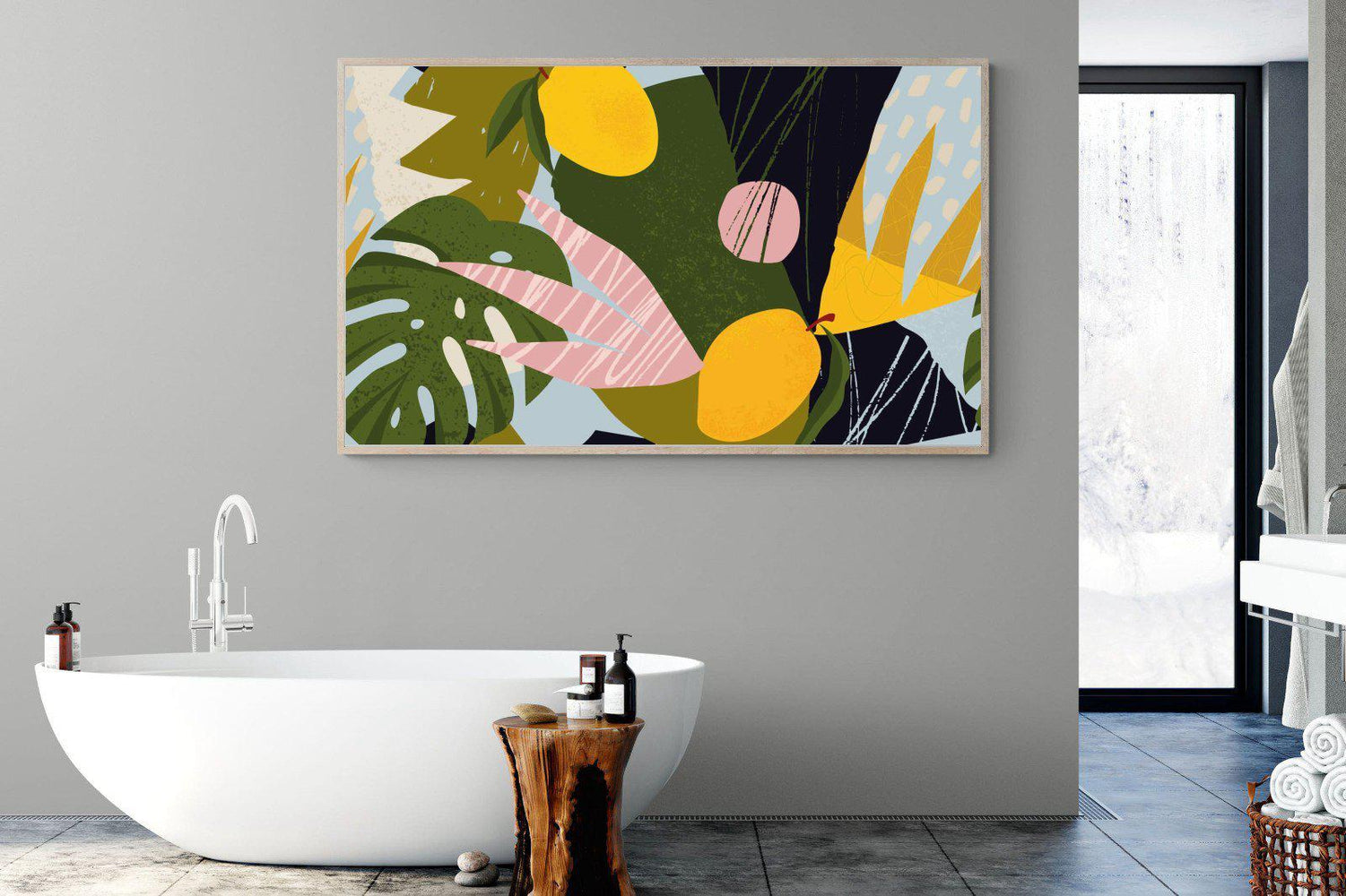 Matisse-Wall_Art-180 x 110cm-Mounted Canvas-Wood-Pixalot