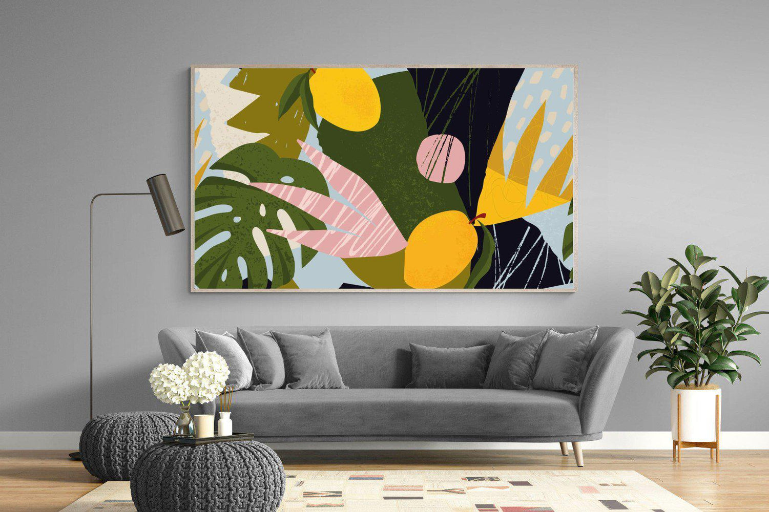 Matisse-Wall_Art-220 x 130cm-Mounted Canvas-Wood-Pixalot