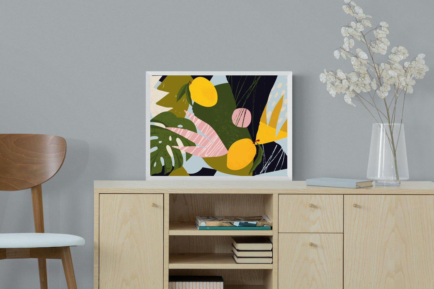 Matisse-Wall_Art-60 x 45cm-Mounted Canvas-White-Pixalot