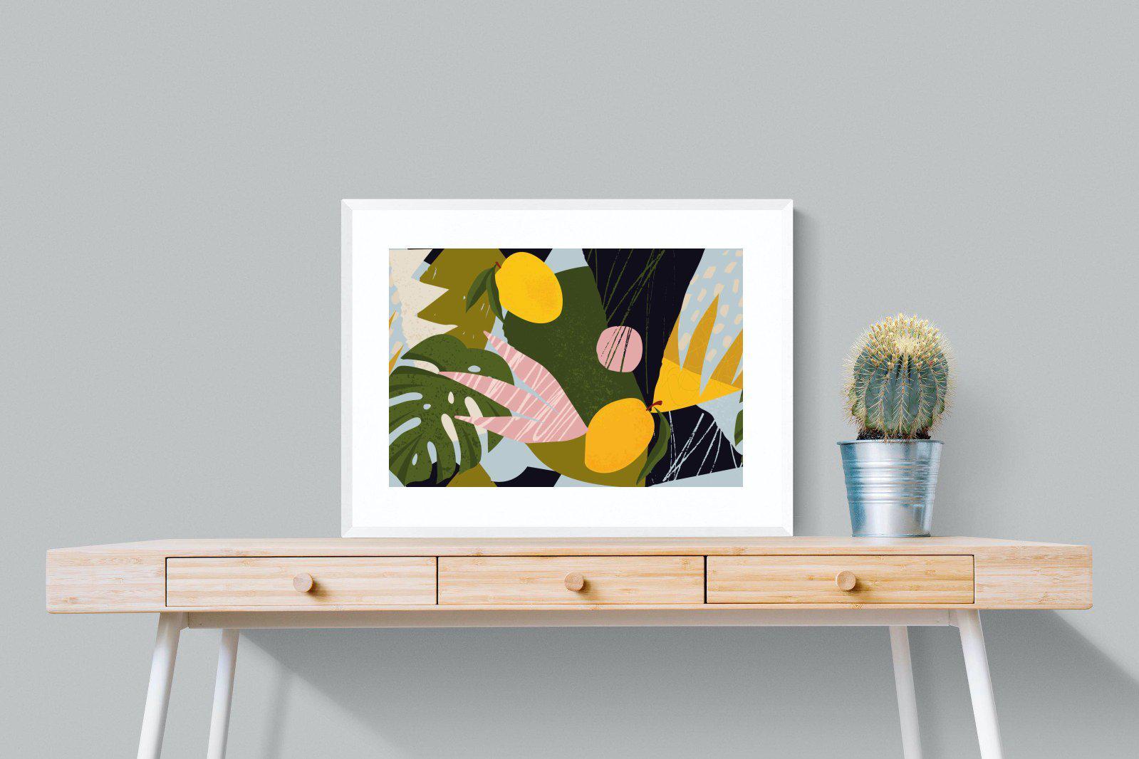 Matisse-Wall_Art-80 x 60cm-Framed Print-White-Pixalot