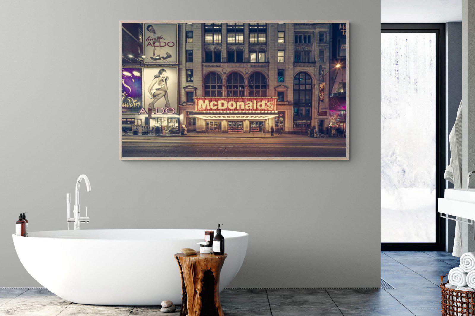 McDonald's-Wall_Art-180 x 110cm-Mounted Canvas-Wood-Pixalot