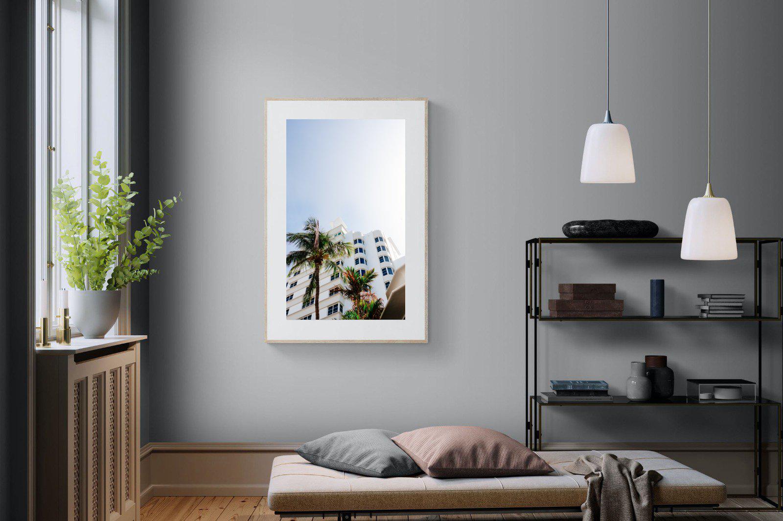 Miami-Wall_Art-100 x 150cm-Framed Print-Wood-Pixalot