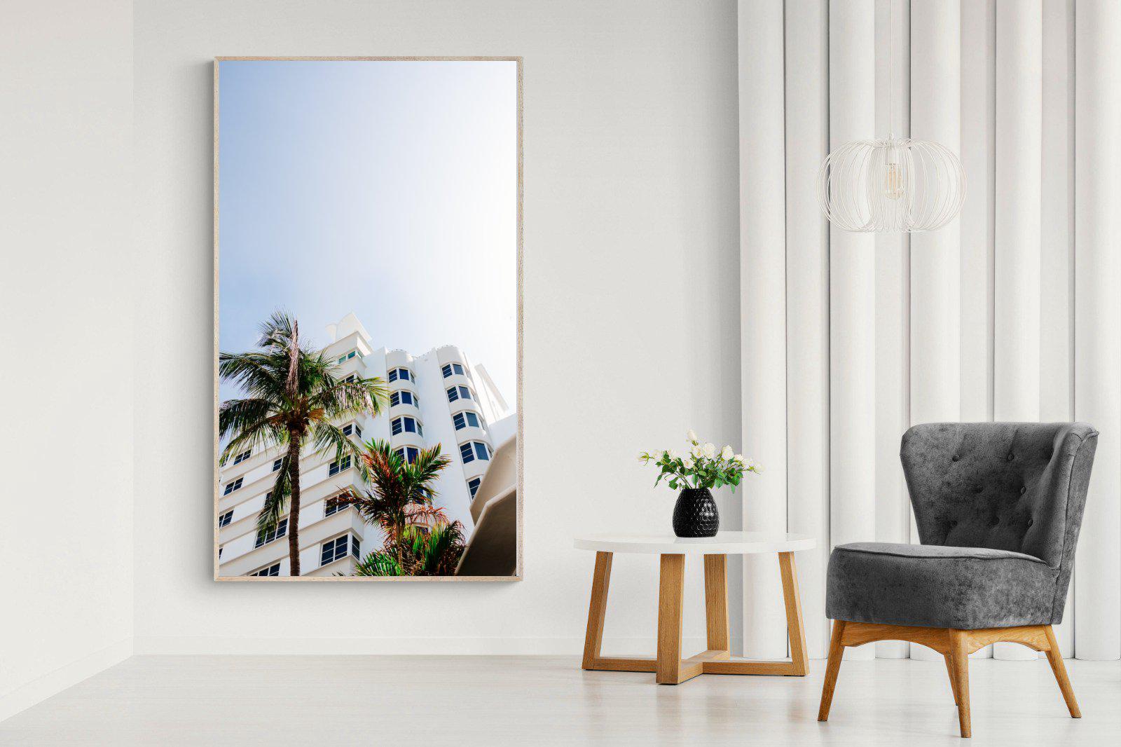 Miami-Wall_Art-130 x 220cm-Mounted Canvas-Wood-Pixalot
