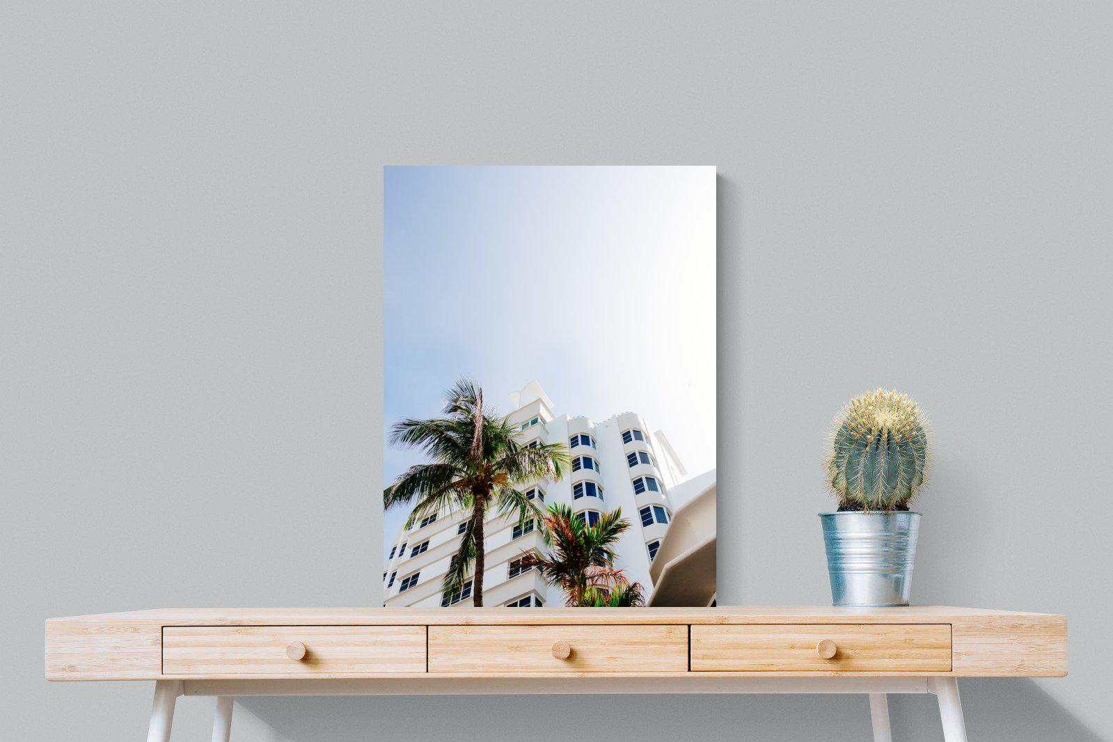 Miami-Wall_Art-60 x 80cm-Mounted Canvas-No Frame-Pixalot