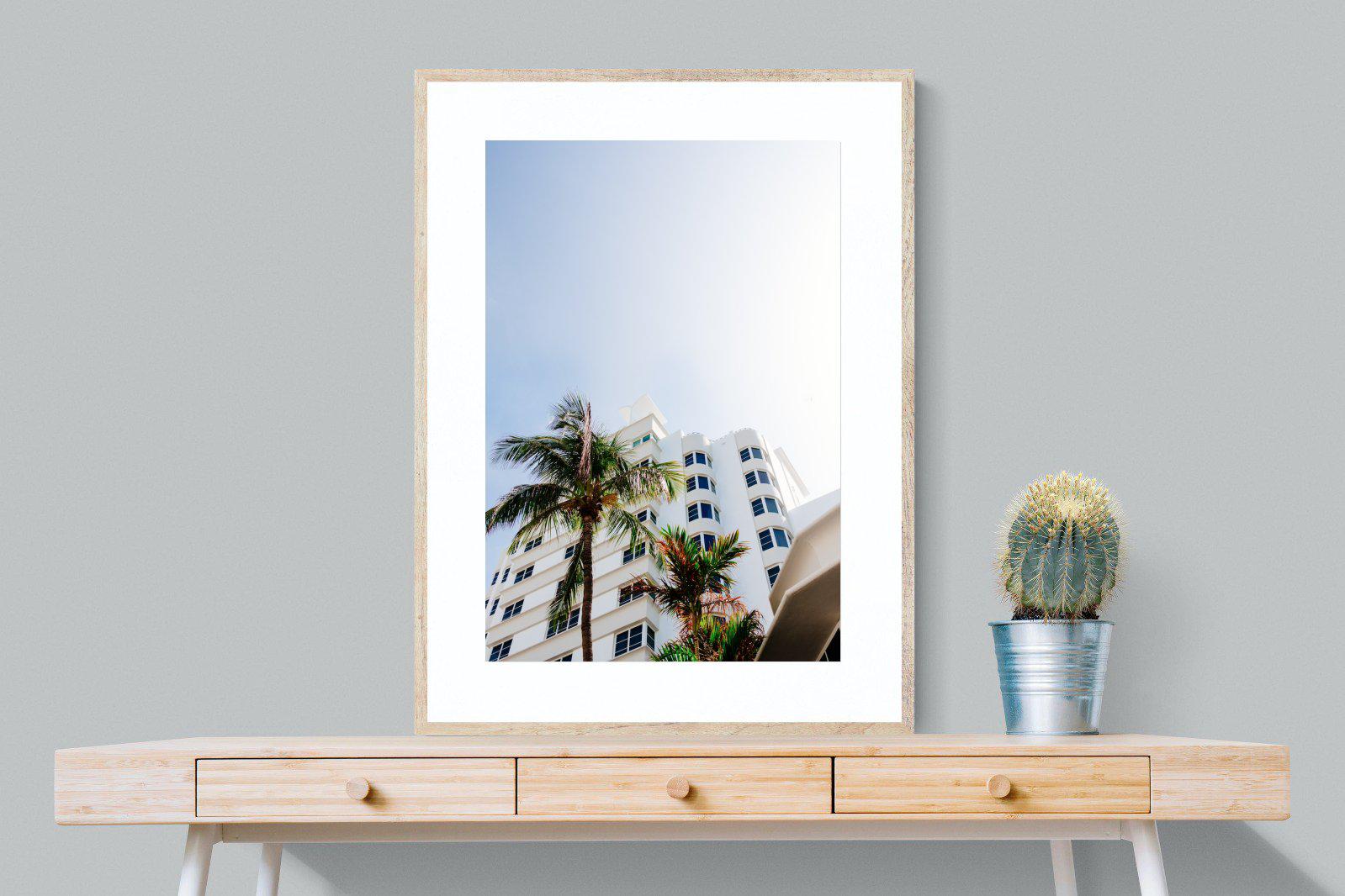 Miami-Wall_Art-75 x 100cm-Framed Print-Wood-Pixalot