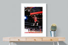 Michael Jordan-Wall_Art-75 x 100cm-Framed Print-White-Pixalot