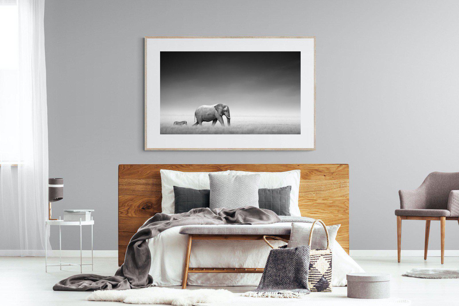Migration-Wall_Art-150 x 100cm-Framed Print-Wood-Pixalot