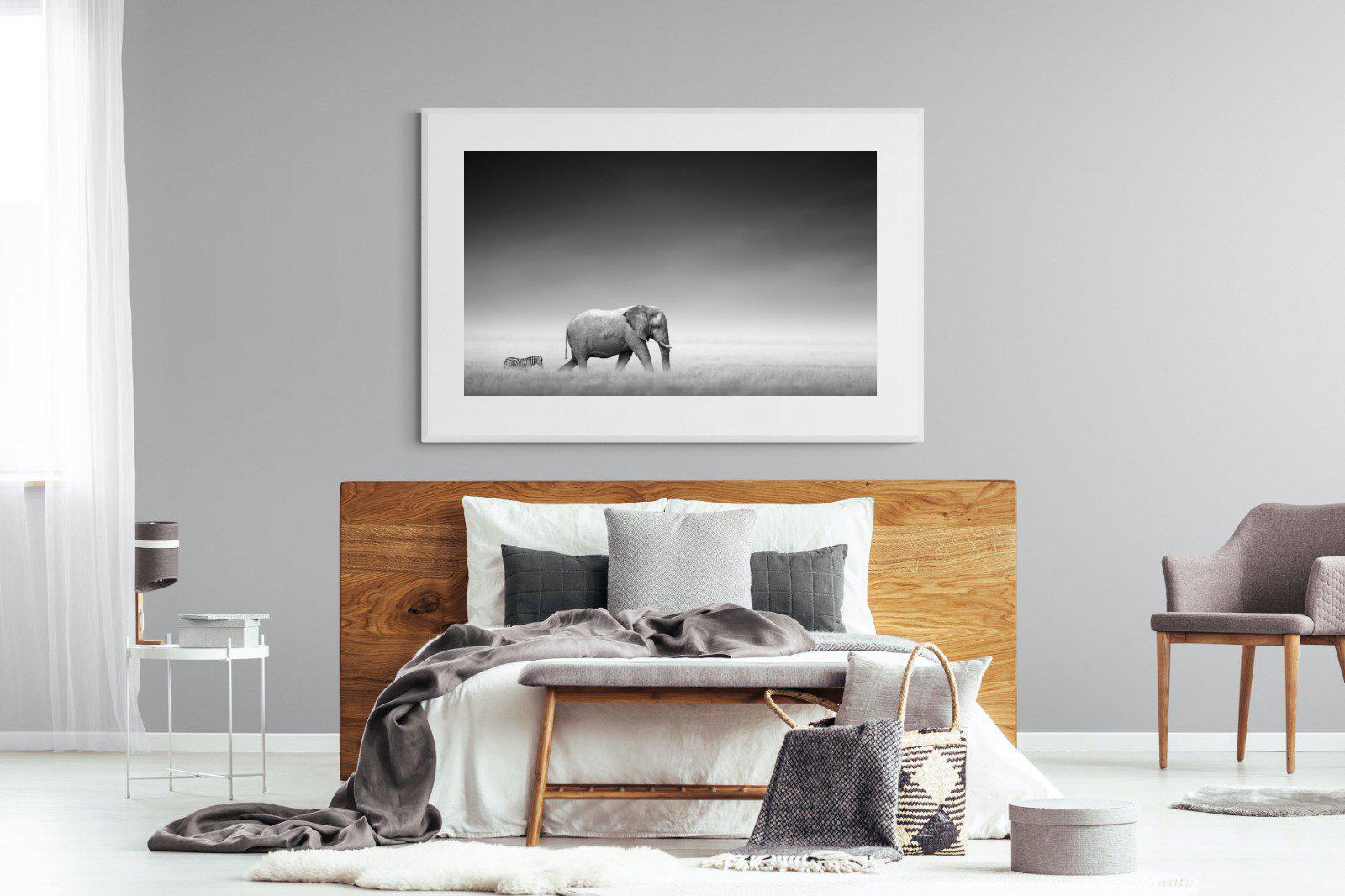 Migration-Wall_Art-150 x 100cm-Framed Print-White-Pixalot