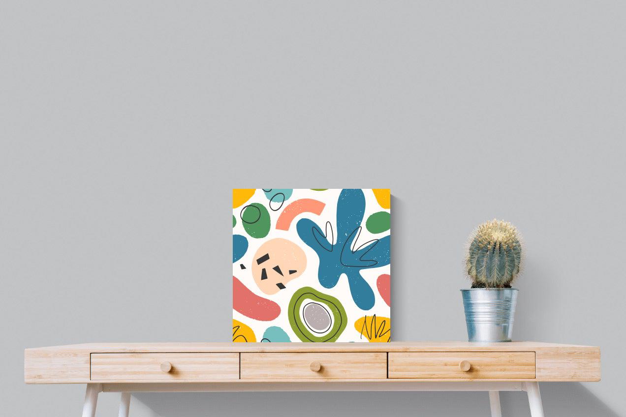 Mini Matisse-Wall_Art-50 x 50cm-Mounted Canvas-No Frame-Pixalot
