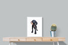 Mini Pup-Wall_Art-45 x 60cm-Framed Print-White-Pixalot