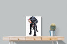 Mini Pup-Wall_Art-45 x 60cm-Mounted Canvas-No Frame-Pixalot