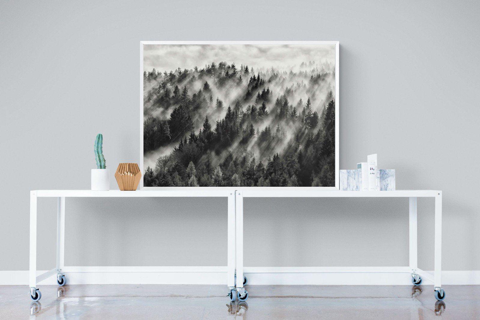 Misty Light-Wall_Art-120 x 90cm-Mounted Canvas-White-Pixalot