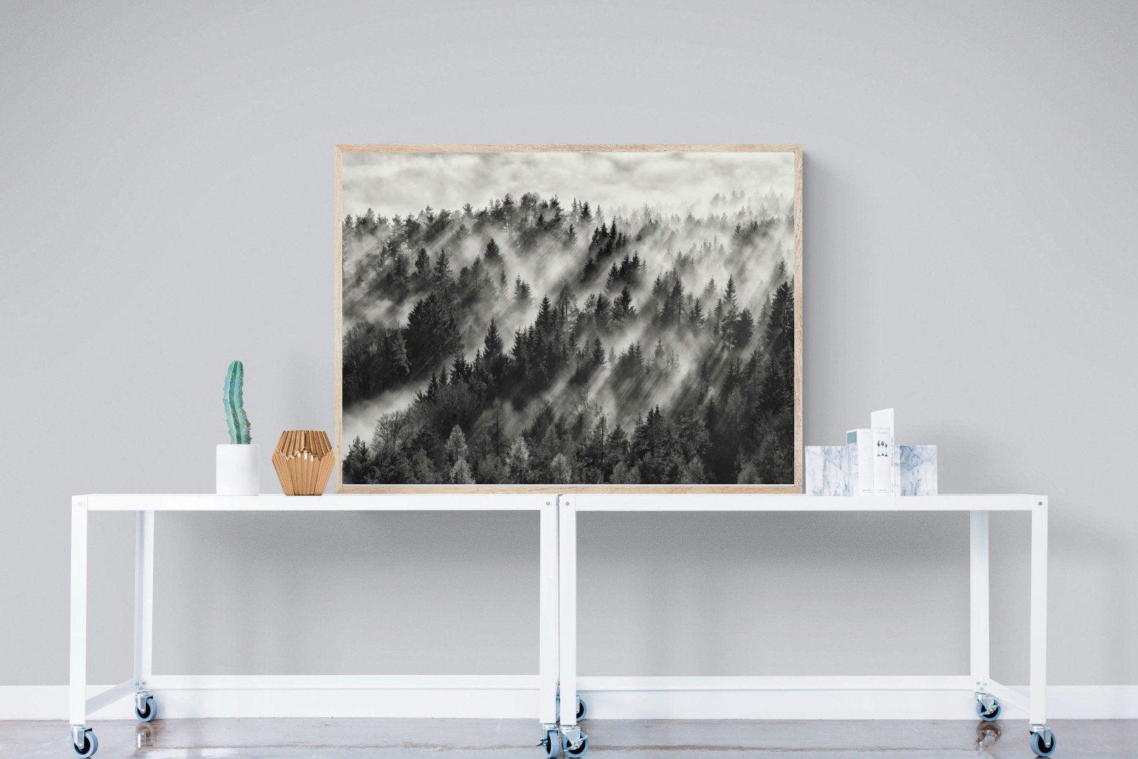 Misty Light-Wall_Art-120 x 90cm-Mounted Canvas-Wood-Pixalot