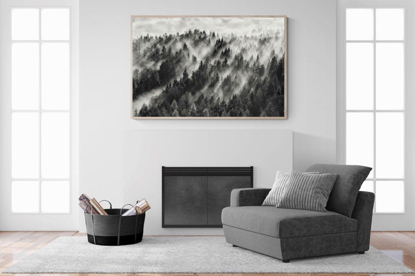 Misty Light-Wall_Art-150 x 100cm-Mounted Canvas-Wood-Pixalot