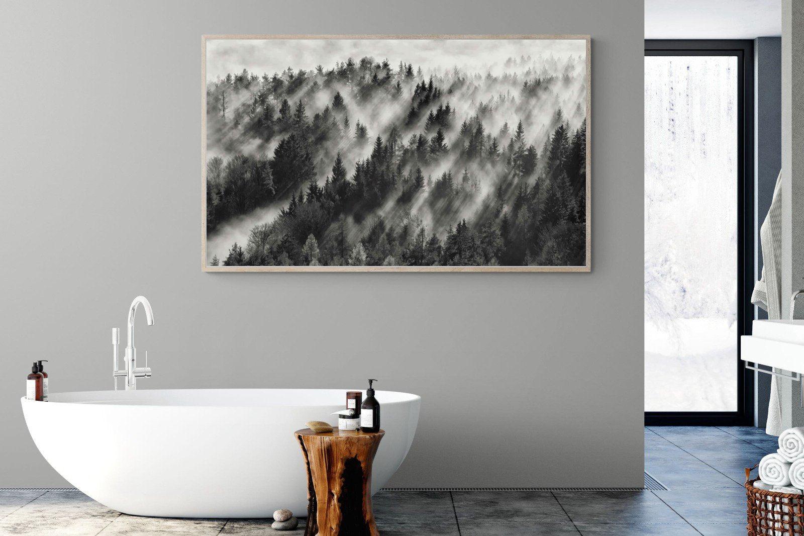 Misty Light-Wall_Art-180 x 110cm-Mounted Canvas-Wood-Pixalot
